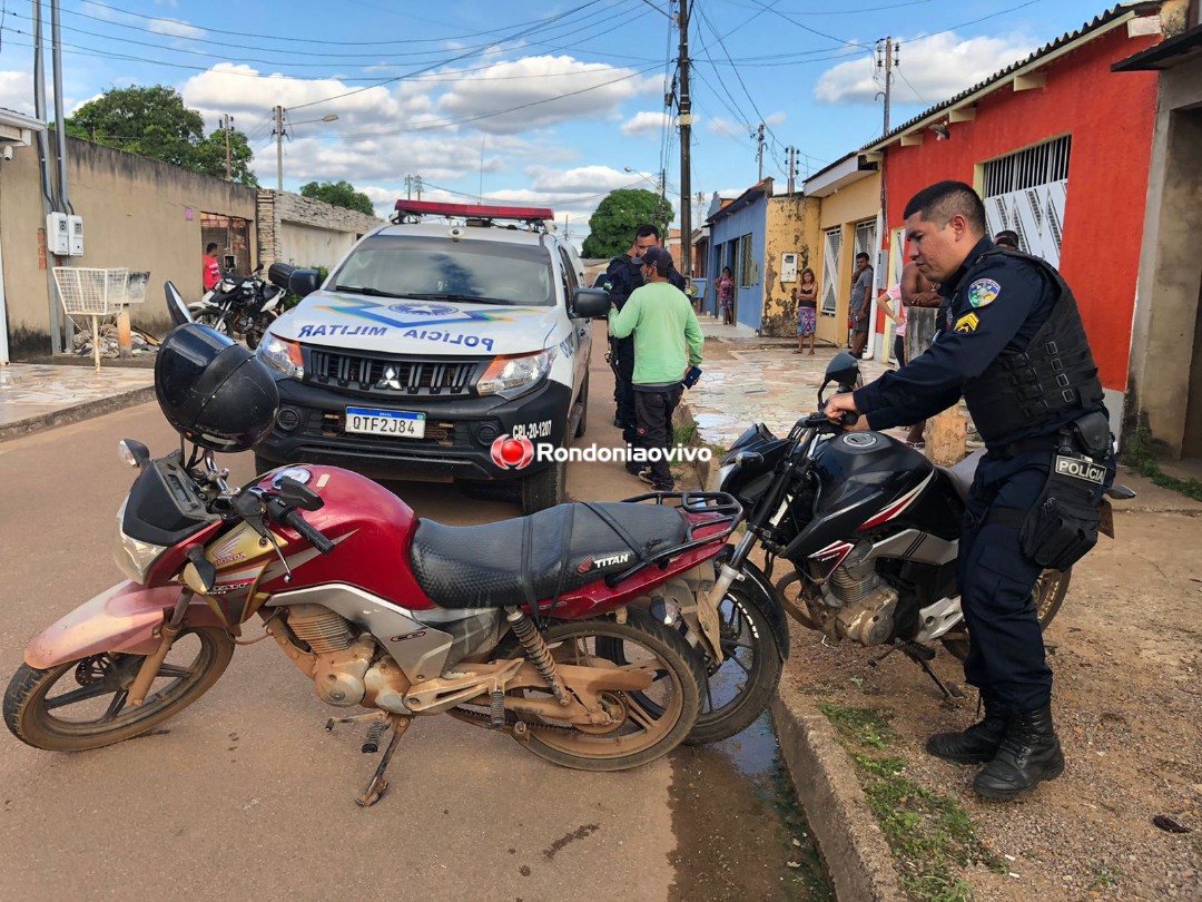 RASTREADAS: Equipes da PM montam cerco e ladrões são presos após roubo de duas motos