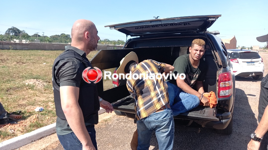 IDENTIFICADOS: Taxista e comparsa são presos após roubo com refém em residência