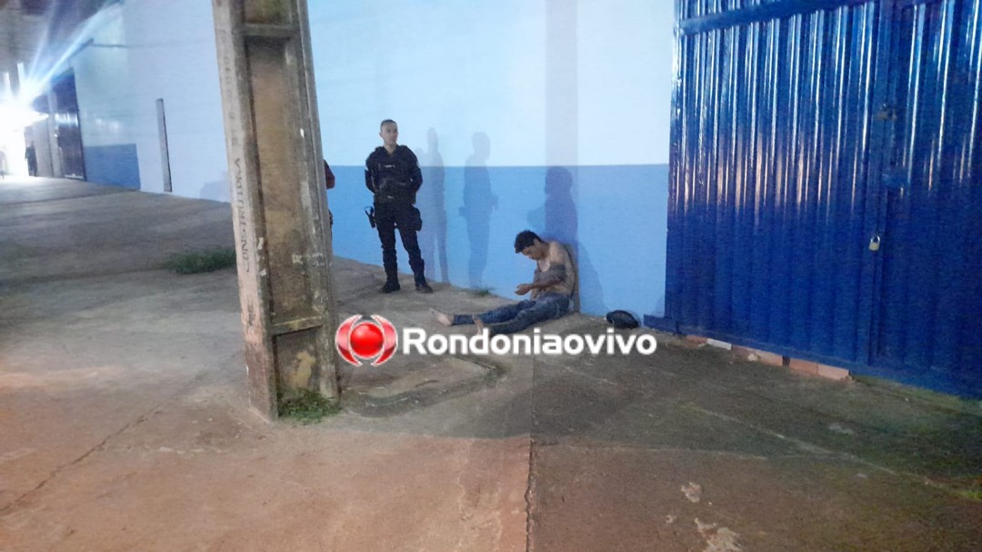 SE DEU MAL: Policial militar à paisana flagra roubo e assaltante é baleado