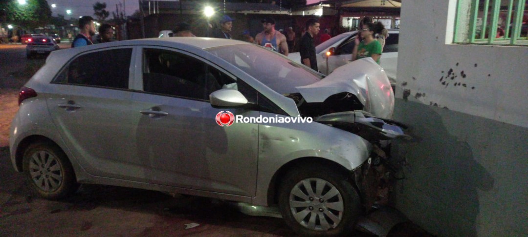 'NÃO QUERO MORRER, NEM MATAR': Carro se choca contra igreja após acidente em cruzamento