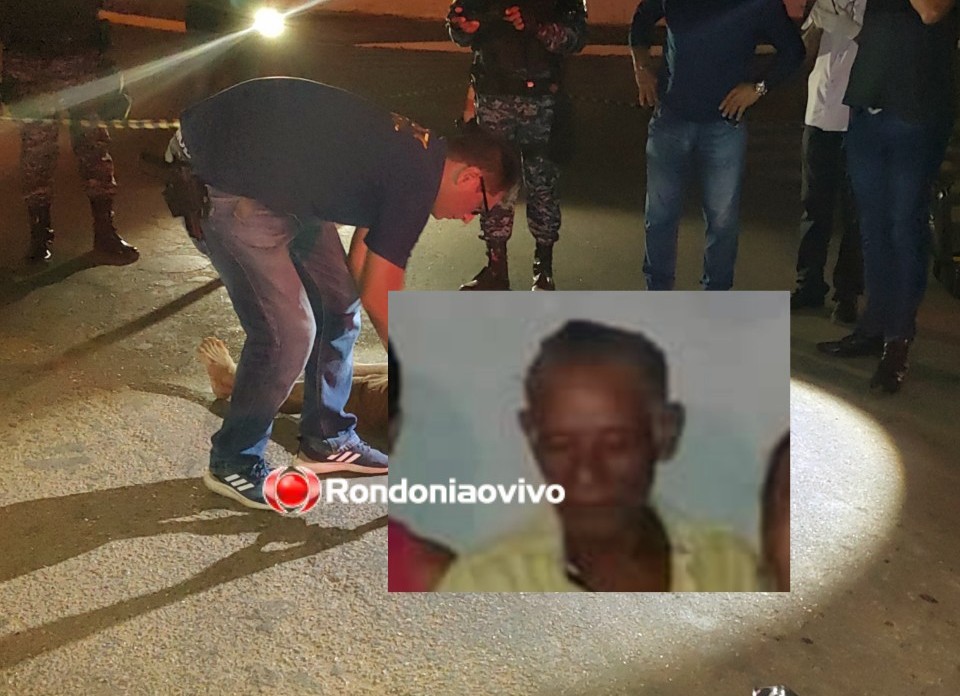 TIROS NO PEITO: Identificado idoso encontrado morto segurando faca na entrada de residencial 