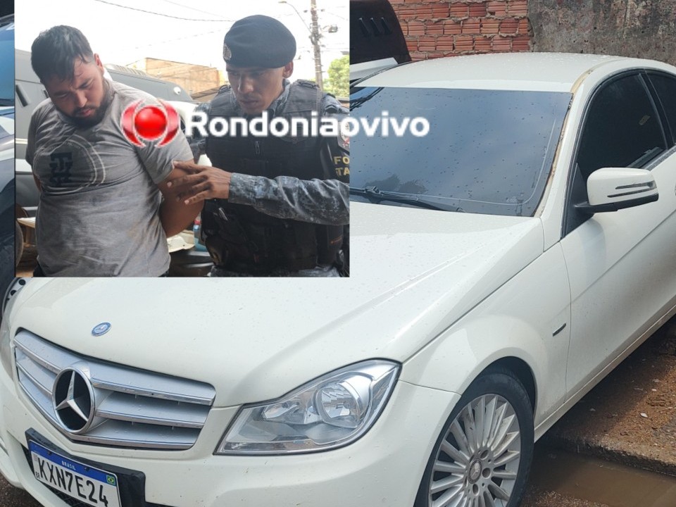 VÍDEO: PM de RO faz cerco a ladrões em Mercedes que roubaram R$40 mil em Humaitá 