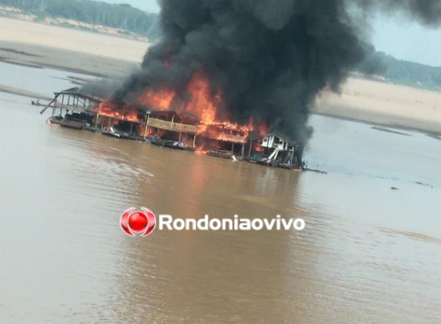 INCENDIADAS: Operação da PF destruiu 81 embarcações no rio Madeira 