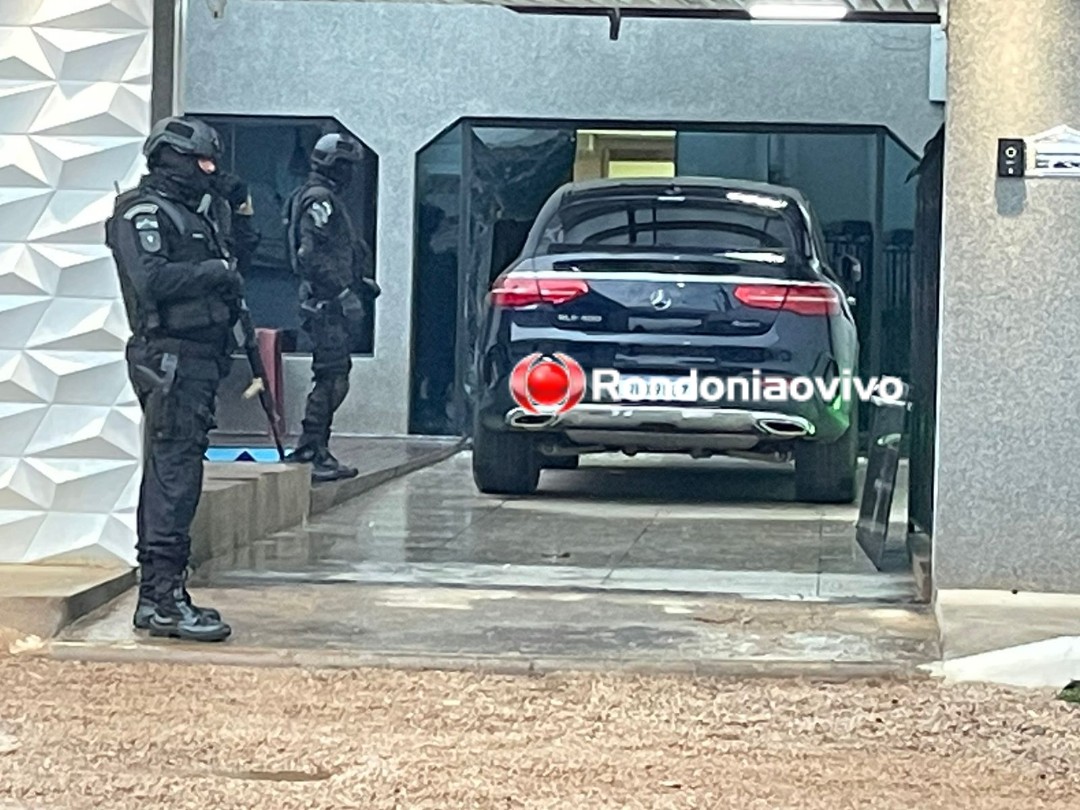 LÍDER DE BANDO: PF e PM fazem operação contra bandido que forjou morte em GO e fugiu para RO