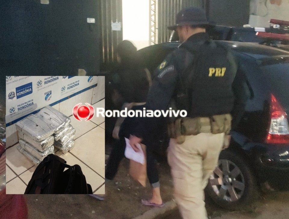 NO ÔNIBUS: Amazonense é presa na capital levando 13 quilos de skunk para o Ceará 