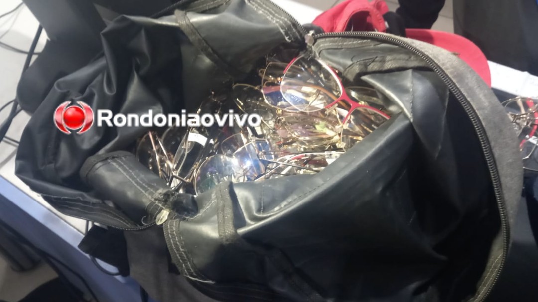 ASSALTO FRUSTRADO: Bandidos roubam 60 óculos em loja, mas equipe da PM age rápido 