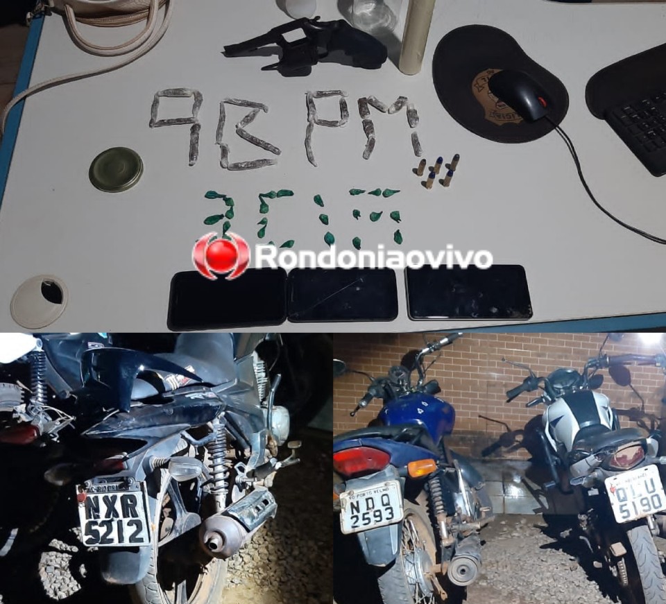 DESARTICULADO: Bando acusado de vários roubos em chácaras é preso em ação da PM