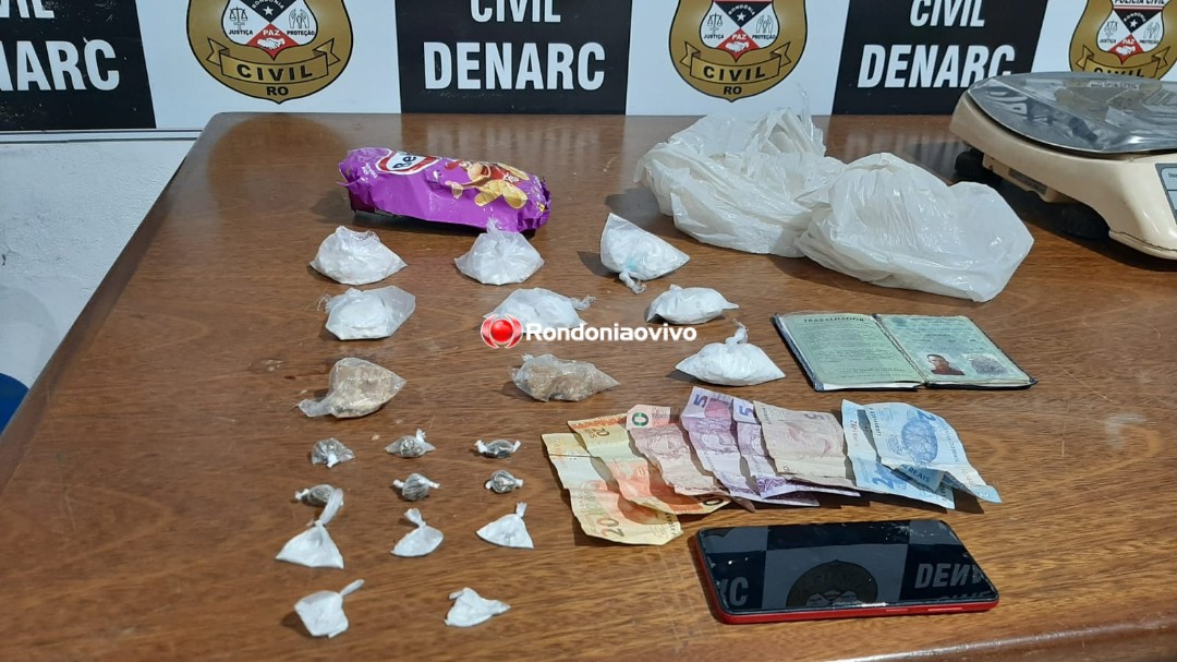 BOCA FECHADA: Denarc prende venezuelano acusado de tráfico de drogas na zona Leste 