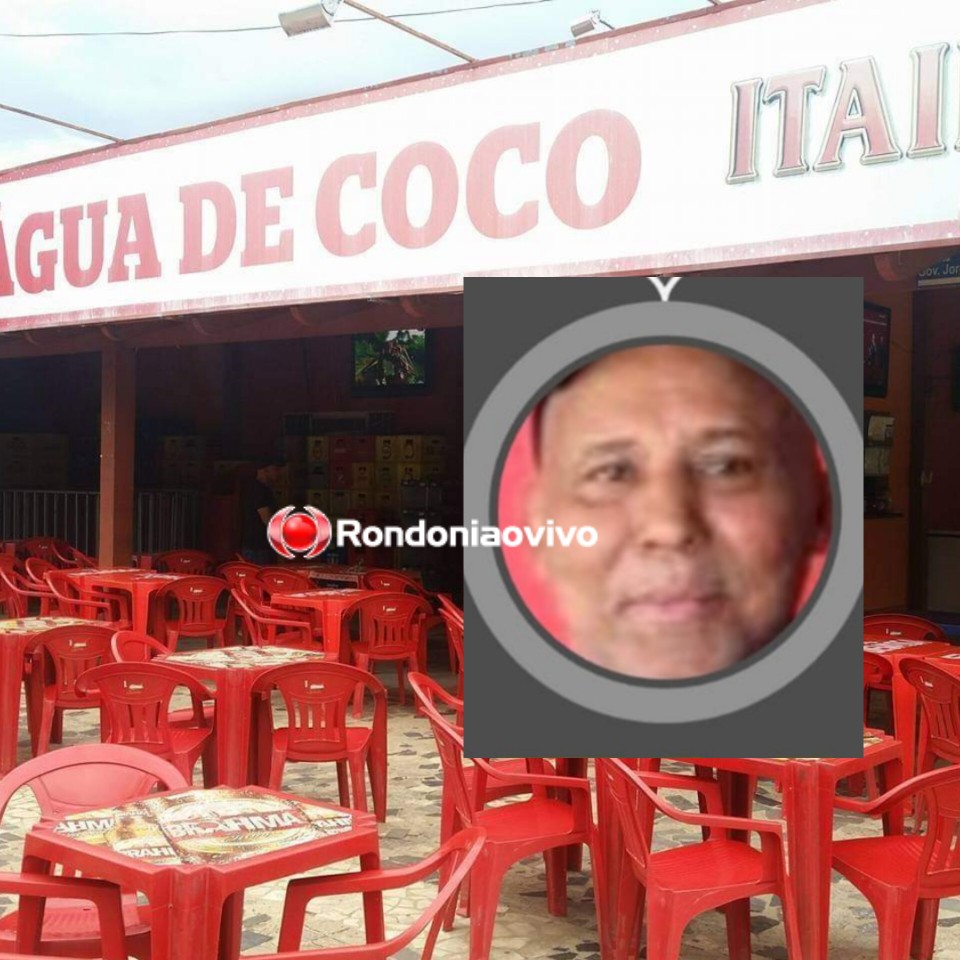 PESAR: Nota de falecimento pela morte de Zeno da água de coco em Porto Velho 