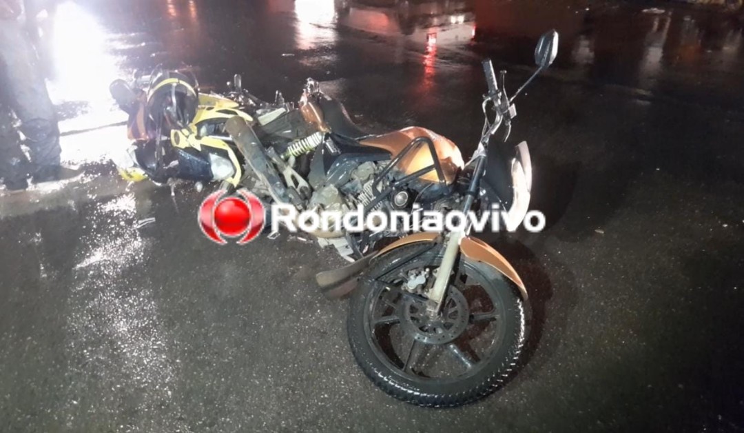 GRAVE: Criança cai de moto em acidente e é atropelada por carro