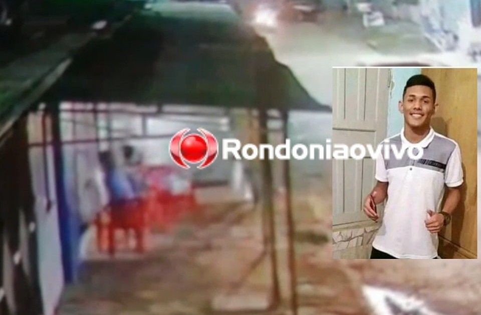 HOMICÍDIO: Vídeo mostra criminoso em fuga após atirar na cabeça de jovem 