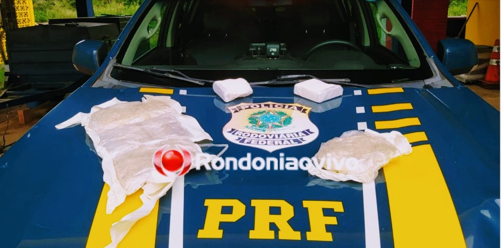 MULA DO TRÁFICO: Brasiliense é presa na BR-364 com três quilos de cocaína enrolada ao corpo