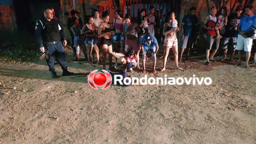 VÍDEO: Jovem é atacado com cinco tiros no meio da rua