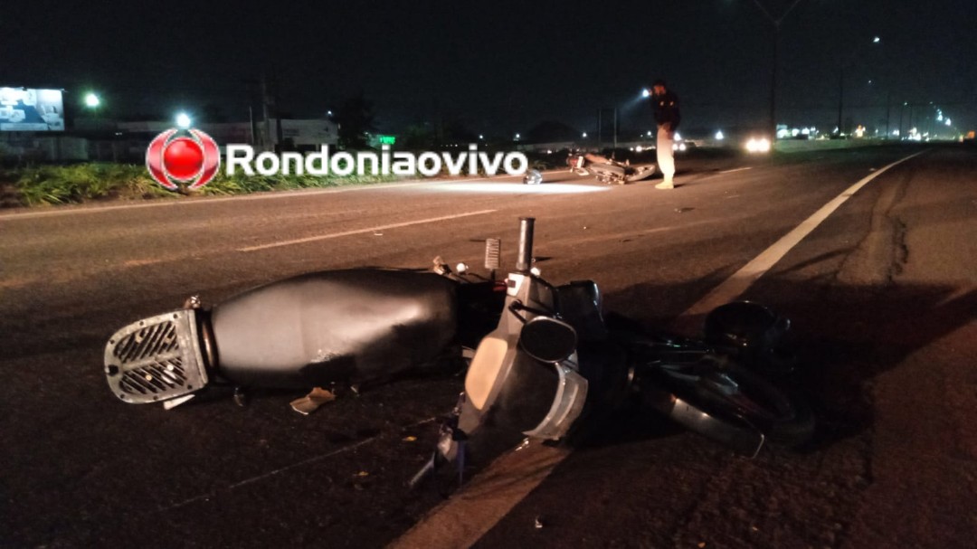 IMPRUDÊNCIA: Motociclista faz retorno proibido e provoca grave acidente na BR-364
