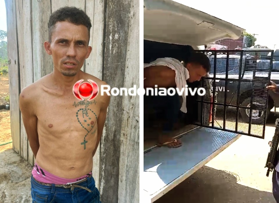 VULGO 'LELECO': Foragido de RO acusado de aterrorizar população na BR-319 é preso pela PM do AM