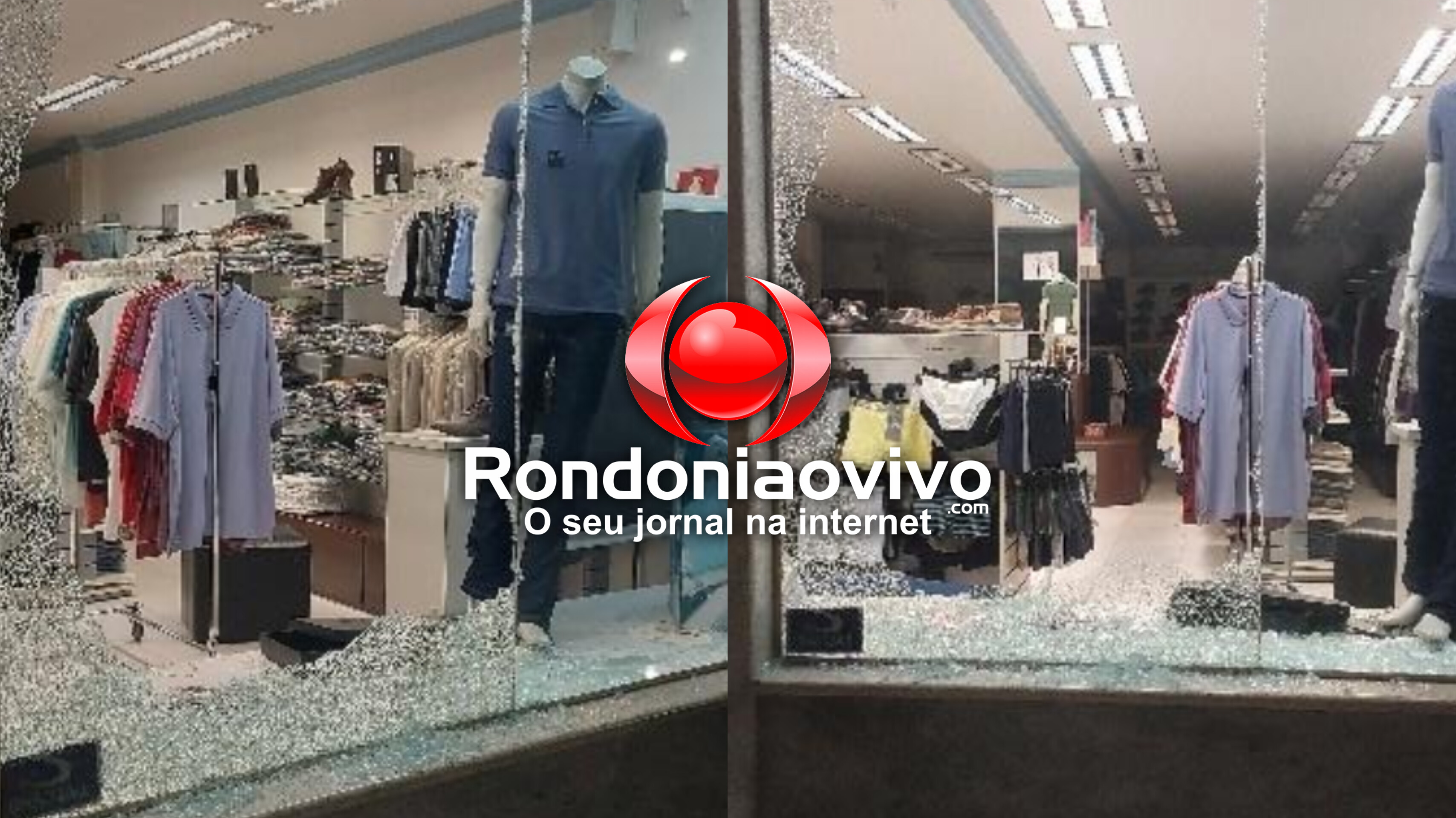 ARRASTÃO: Loja Solan Modas é alvo da criminalidade; Ladrões furtam 30 camisas e tênis