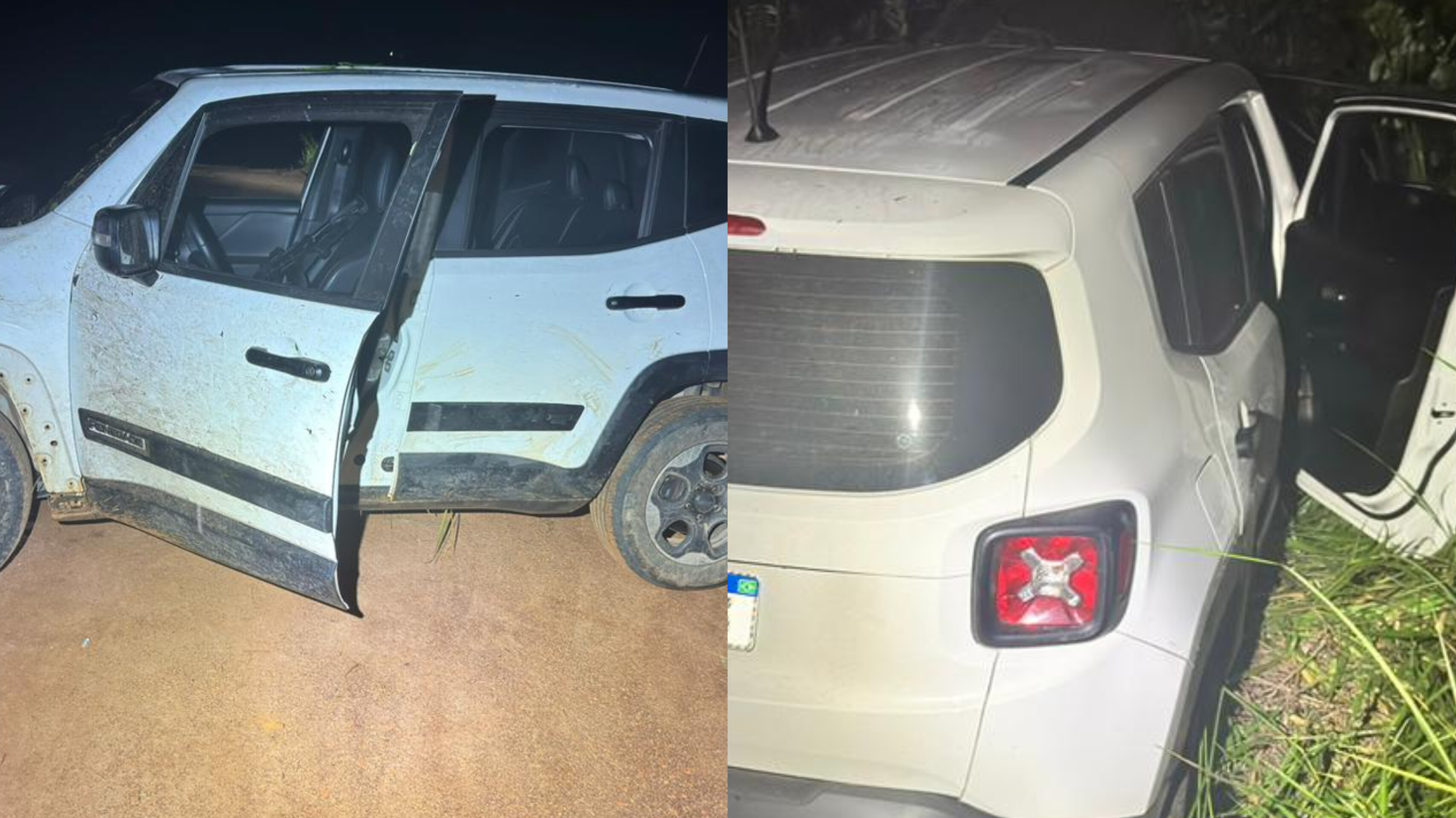 ROUBADO: Após perseguição, polícia recupera veículo que seria atravessado para a Bolívia