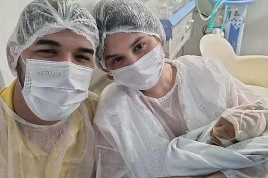 MALFORMAÇÃO: Morre o filho de Zé Vaqueiro que estava prestes a completar um ano