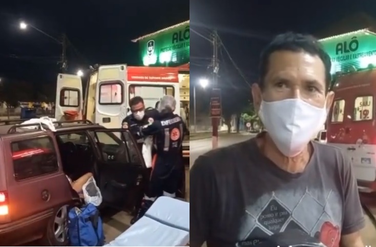 EMOCIONANTE: Mãe dá a luz dentro de carro em posto de gasolina na capital; VÍDEO