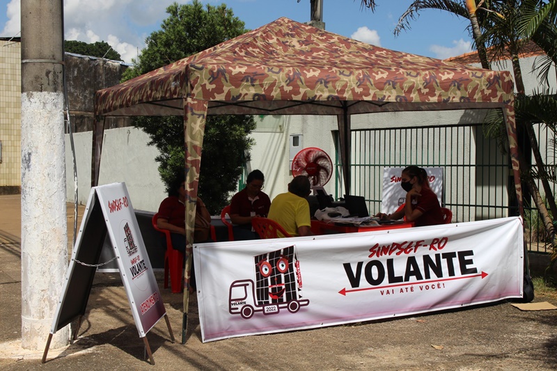 SINDICATO: Sindsef Volante leva atendimentos para frente do CPA até quarta-feira