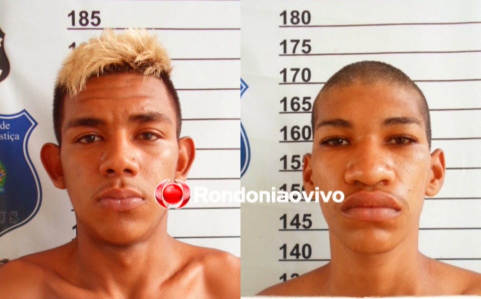 VÁRIOS ROUBOS: Presos bandidos que aproveitavam buracos para fazer assaltos 