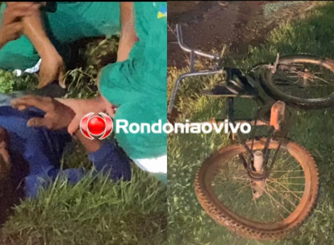 ATROPELAMENTO: Caminhonete atinge e deixa ciclista ferido na BR-364