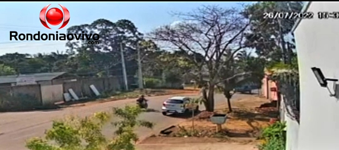 GRAVÍSSIMO: Vídeo mostra acidente que deixou cabeleireiro com perna dilacerada