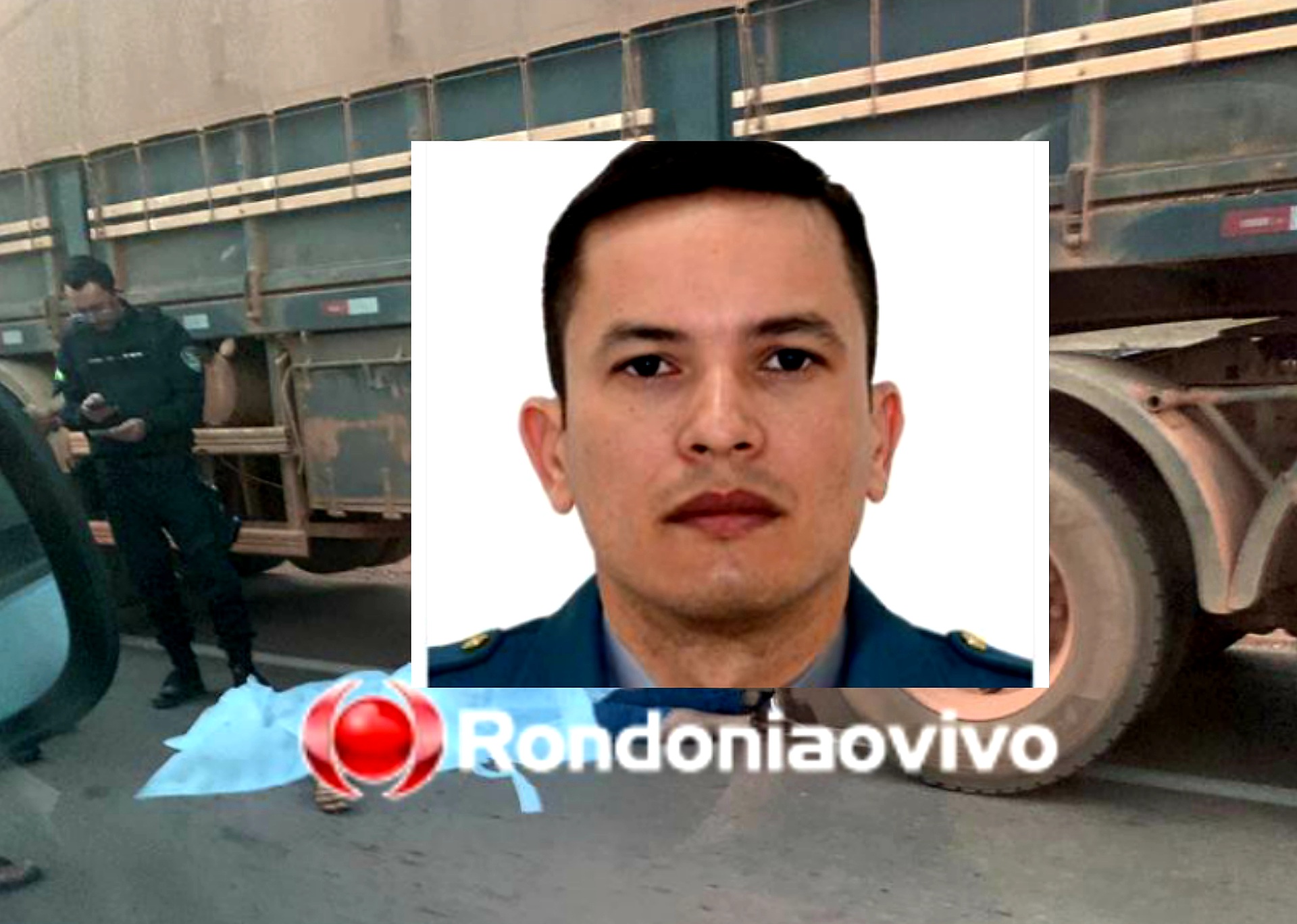 SUBTENENTE: Policial militar morre atropelado na  BR-364