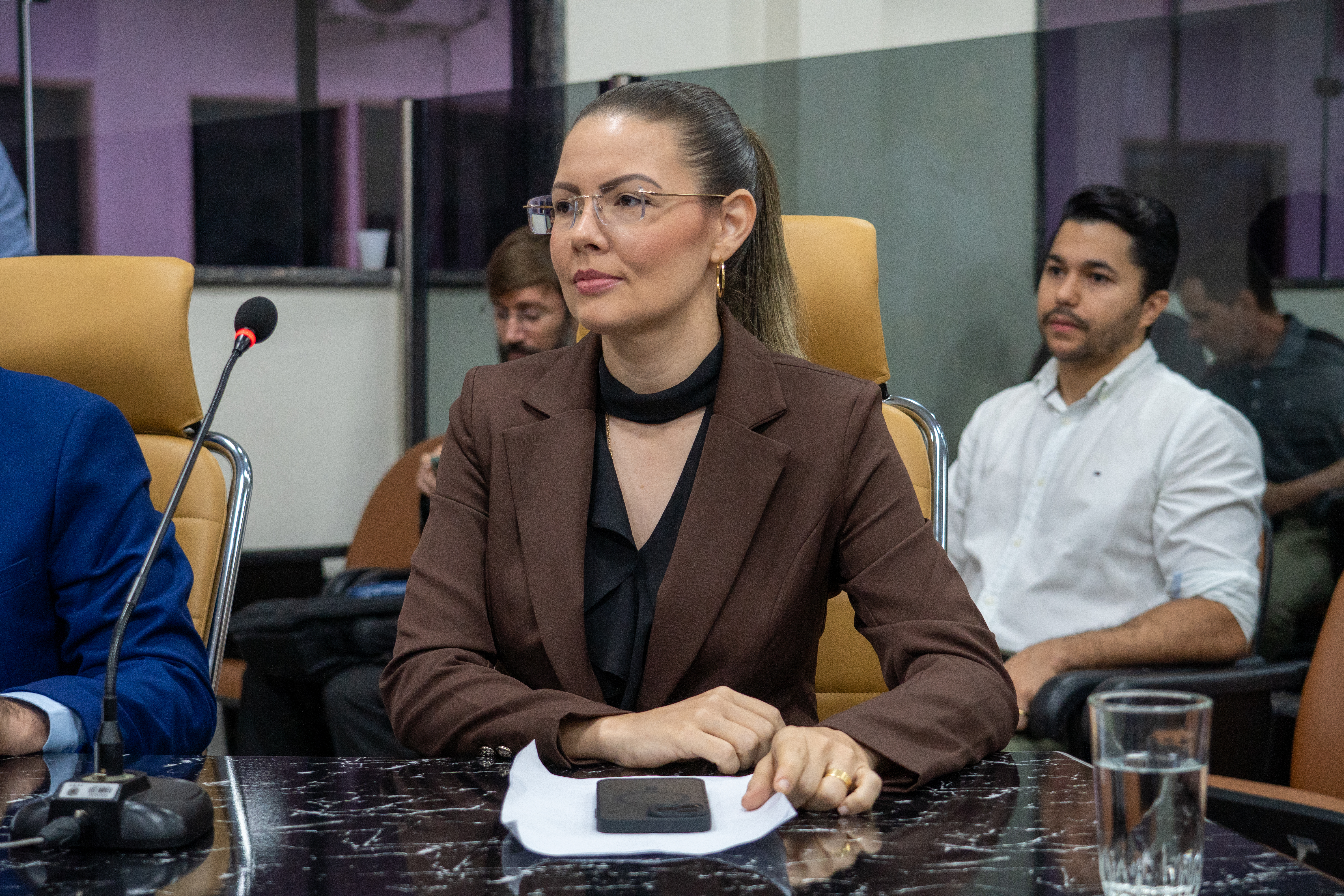 CONTRA AGRESSORES: Sofia Andrade faz discurso duro contra violência e promete rigor