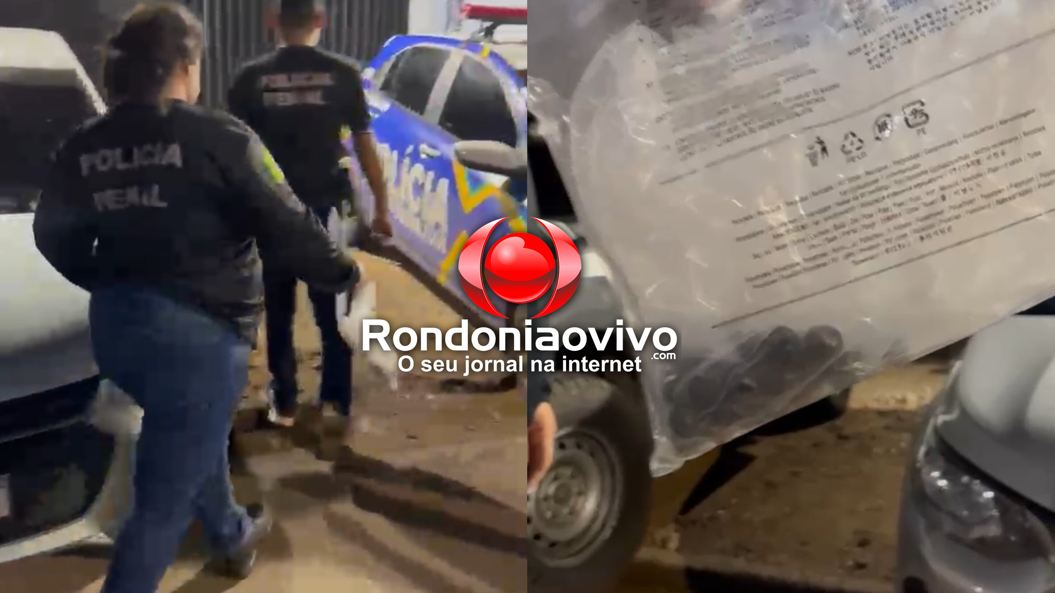 NO ESTÔMAGO: Mulher é presa ao tentar entrar no '470' com 50 porções de droga 