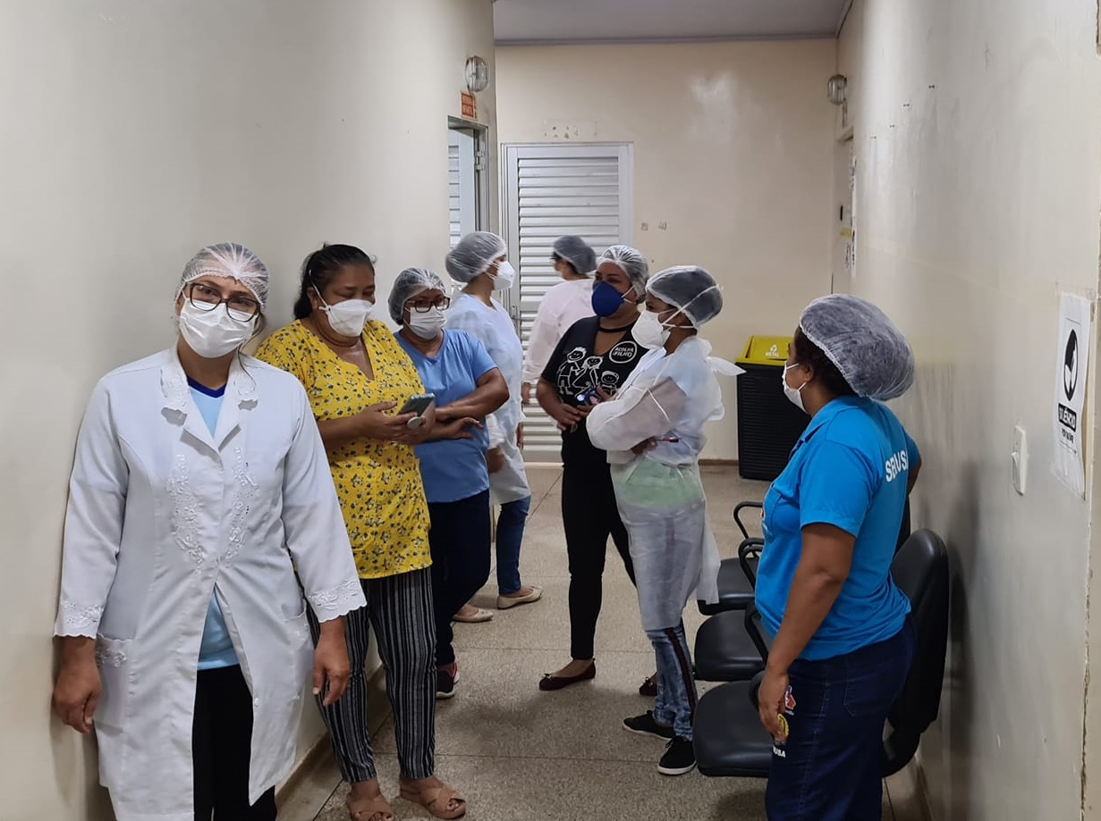 CAOS: Servidores denunciam surto de covid-19 em unidade de saúde da capital