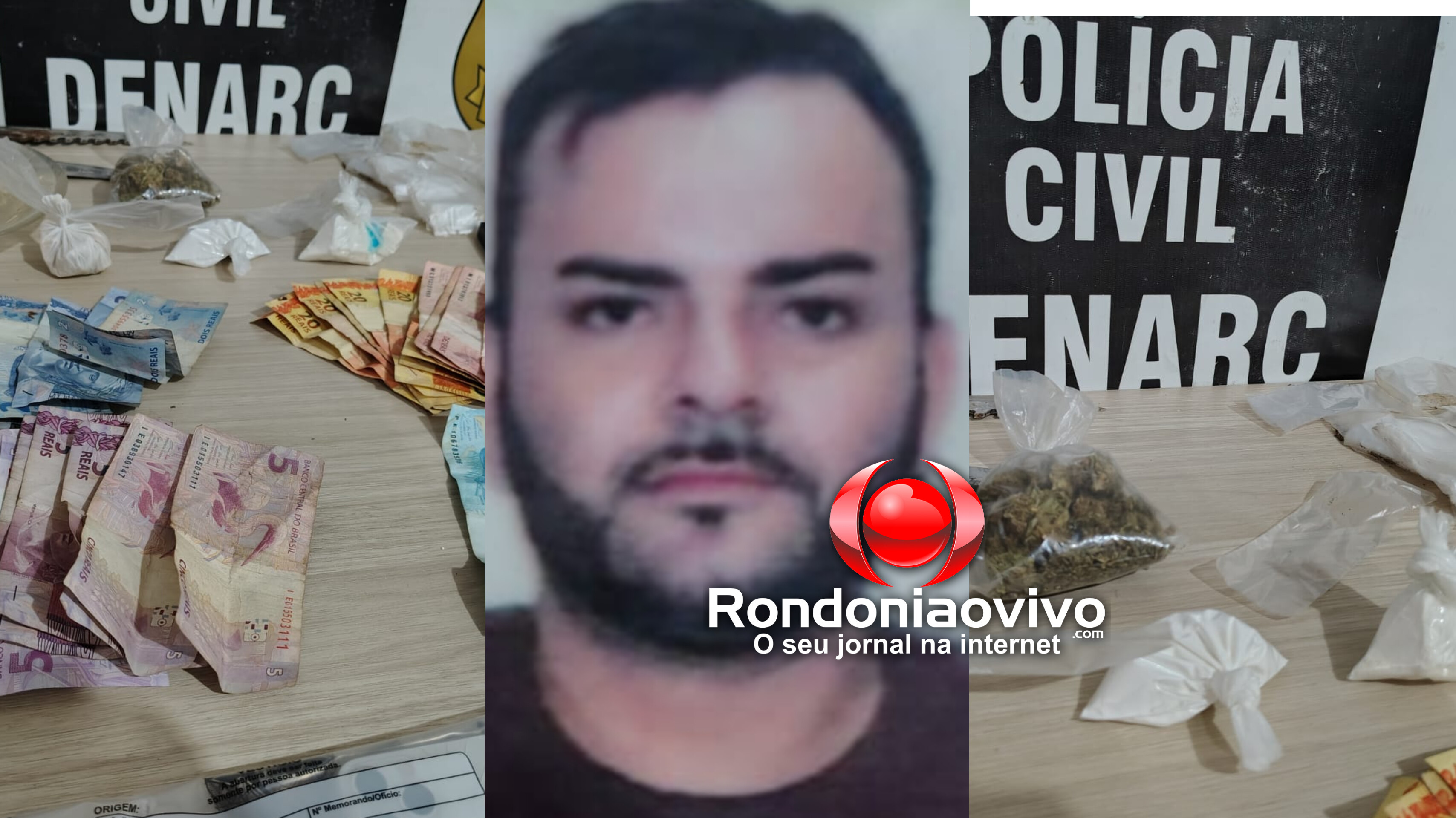 OPERAÇÃO: Denarc fecha boca de fumo e prende acusado de tráfico em Porto Velho