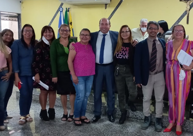 AUMENTO: Presidente da Câmara comemora reajuste de 10,06% aos servidores do Legislativo