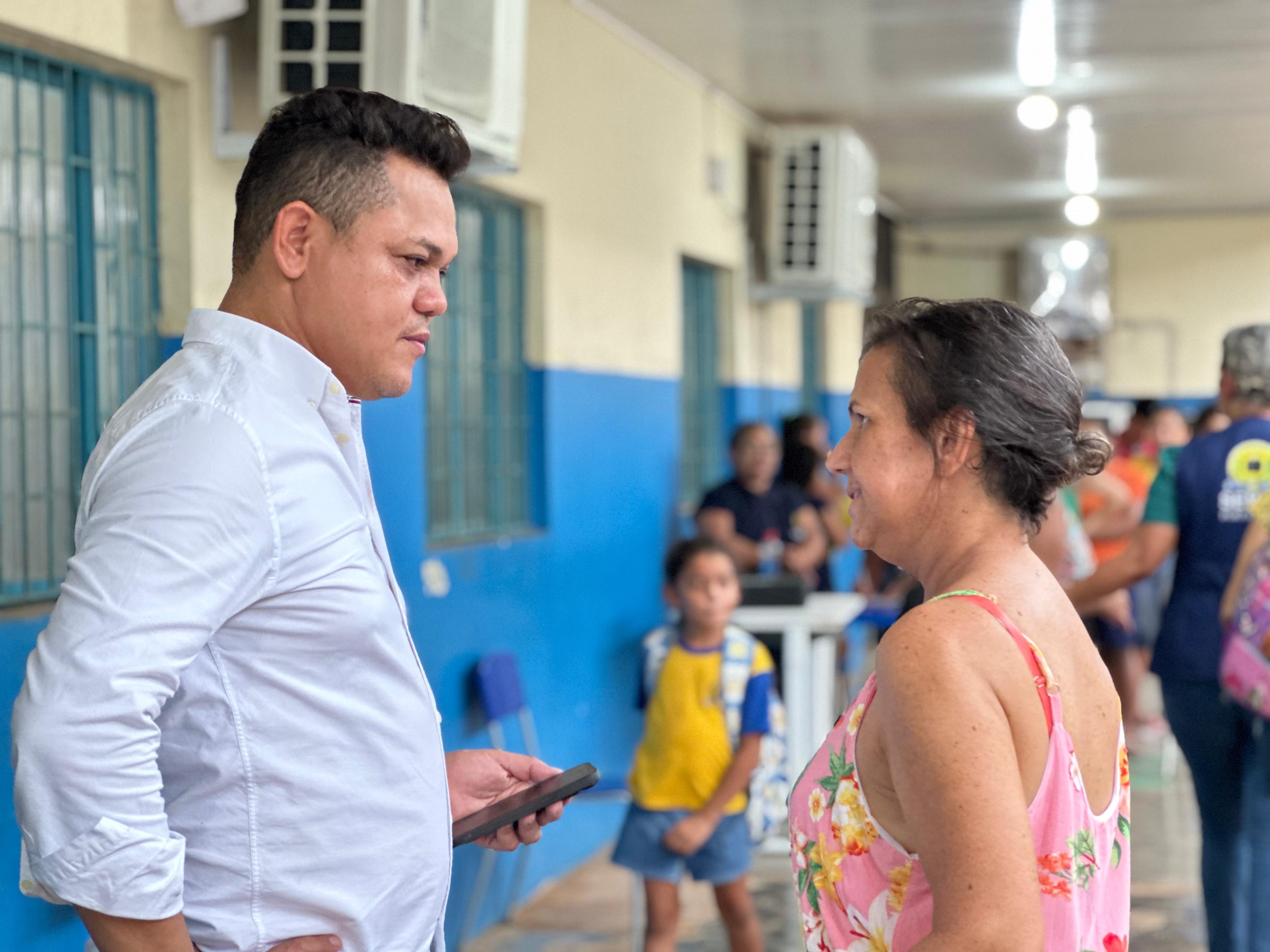 ISAQUE MACHADO: Vereador informa progresso da licitação para reforma da Escola Wadih Darwich