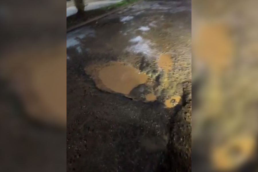 PEDIDO DE PROVIDÊNCIA: Cratera na Av. Rio de Janeiro escangalha veículos de cidadãos