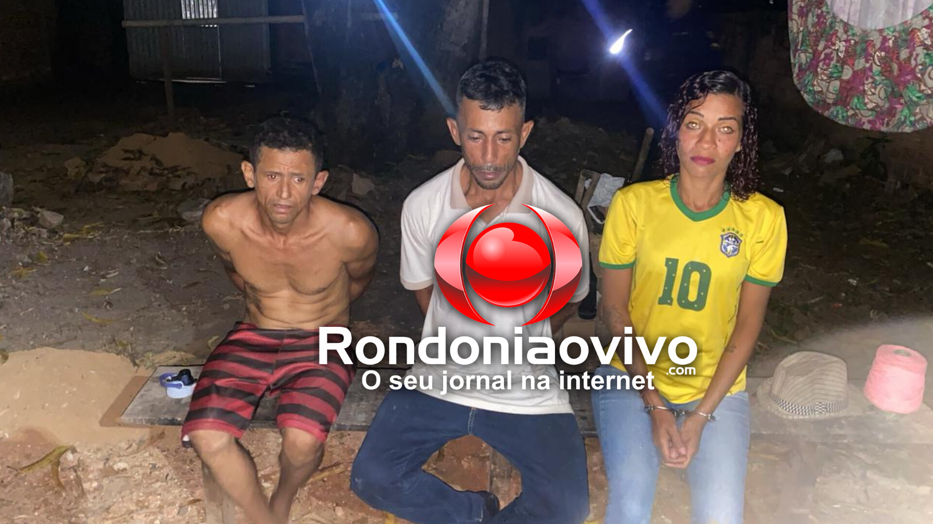 CERCO: Equipe da PM prende três foragidos durante ação no bairro Socialista
