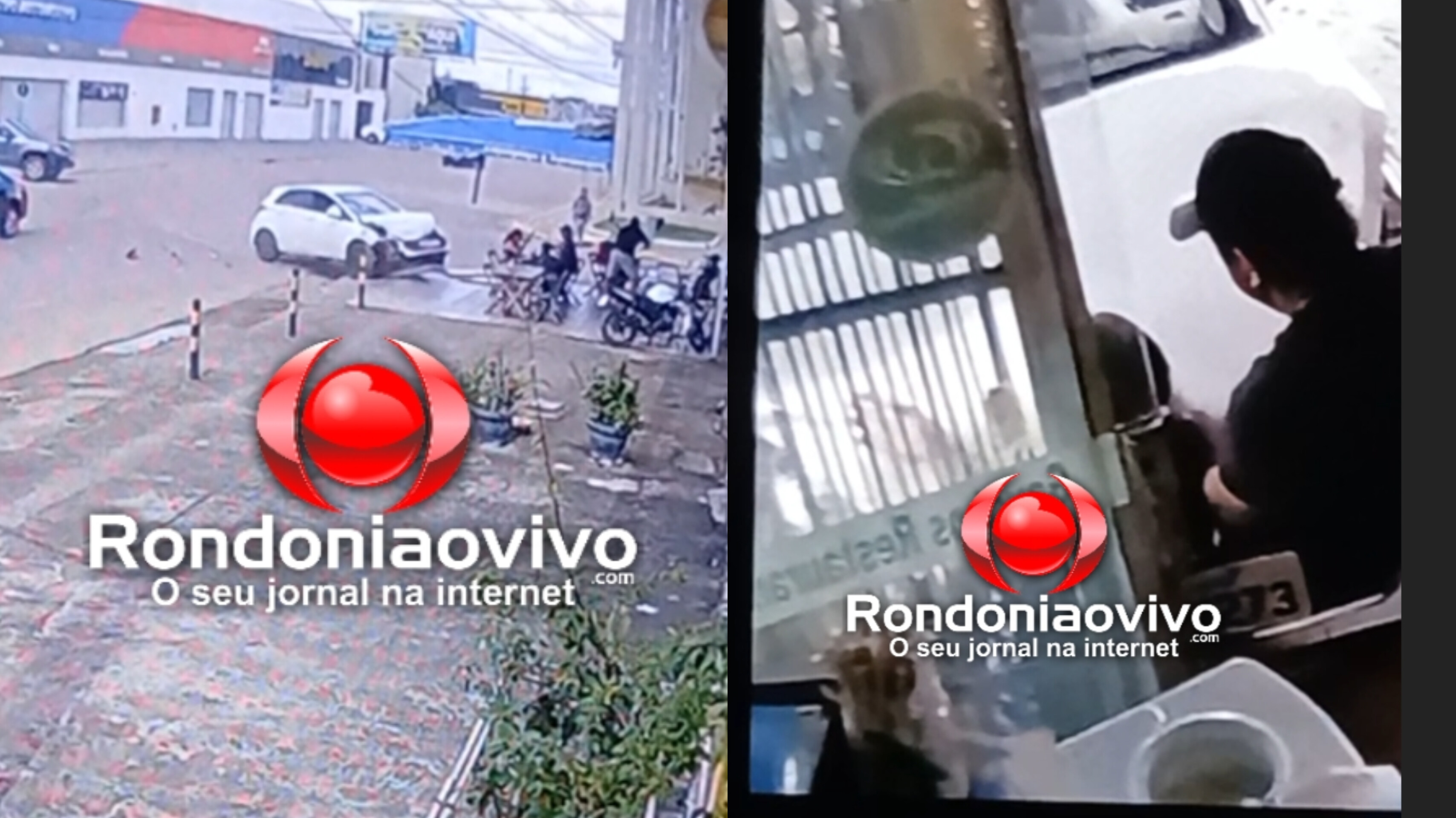 INVADIU COMÉRCIO: Criança é atingida por carro desgovernado após veículo do TRT causar acidente 