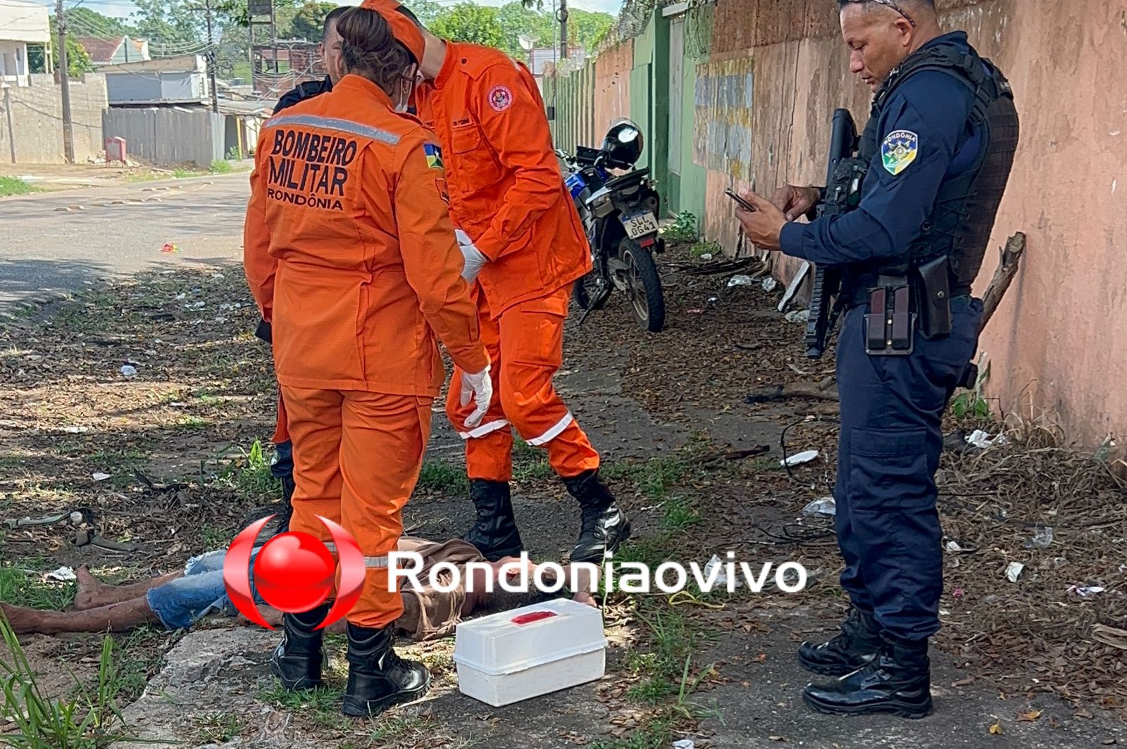 URGENTE: Acusado de furtar bicicleta é espancado por populares no Centro