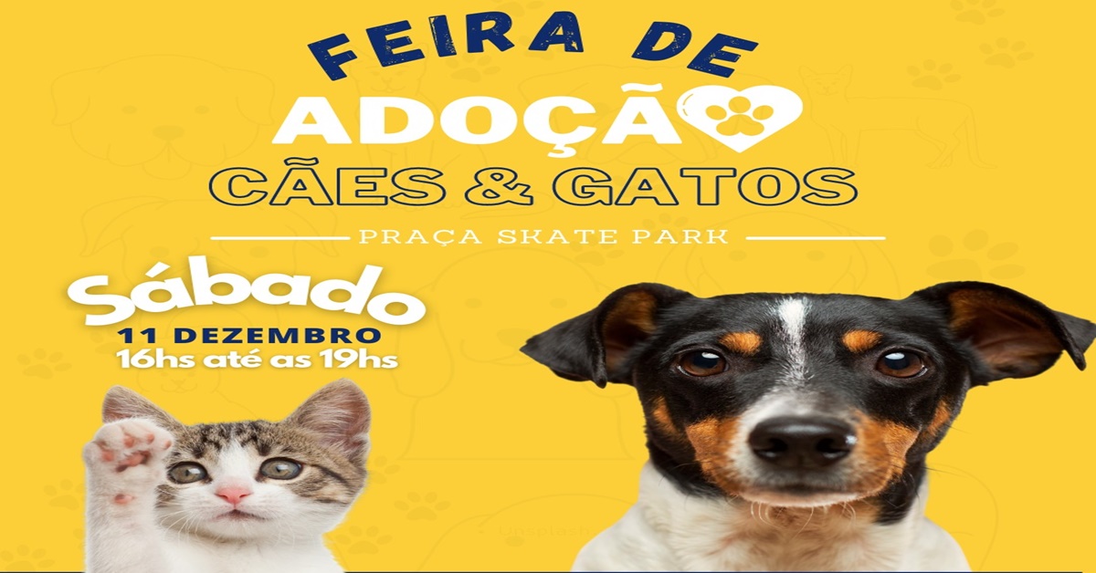 PETS: Ieda Chaves incentiva adoção de cães e gatos