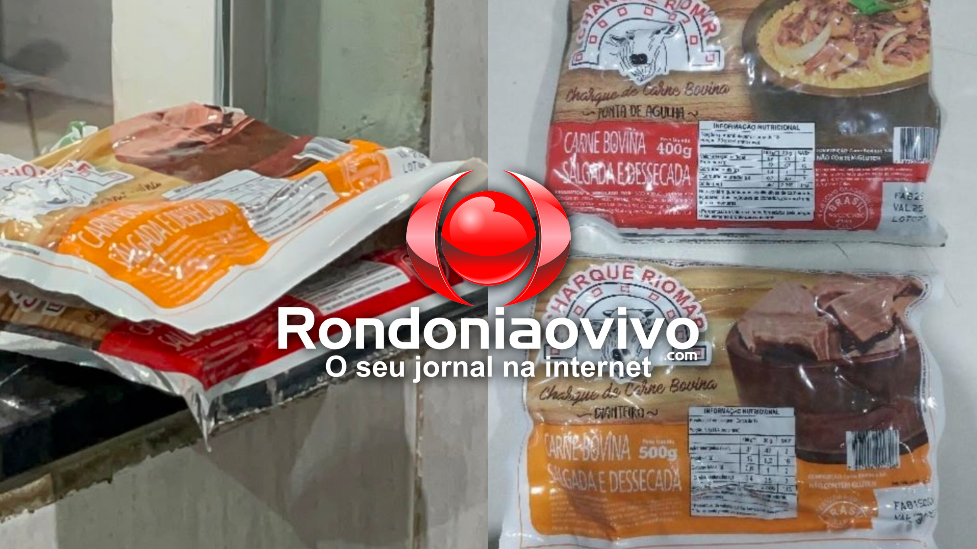 DEU RUIM: Homem é preso após esconder peças de charque na calça em supermercado 