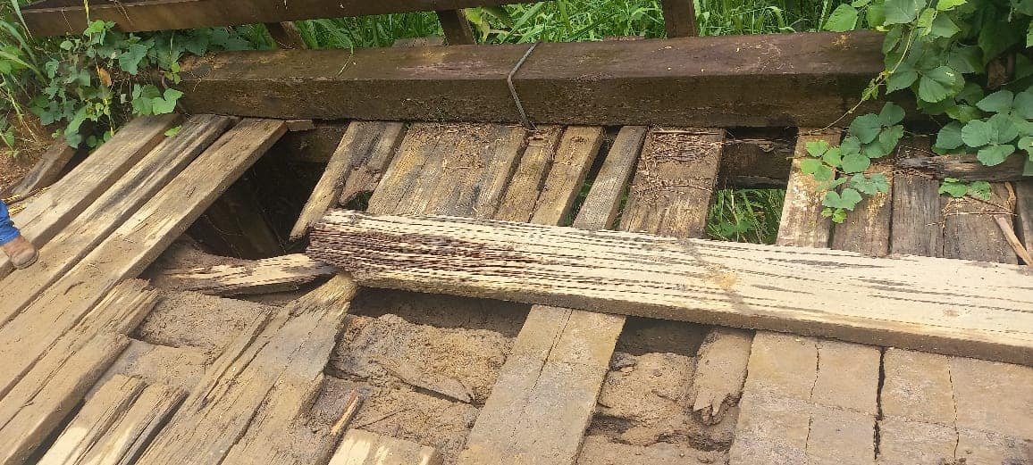 PEDIDO DE PROVIDÊNCIA: População de Campo Novo de RO sofre com precariedade de ponte na Vila União