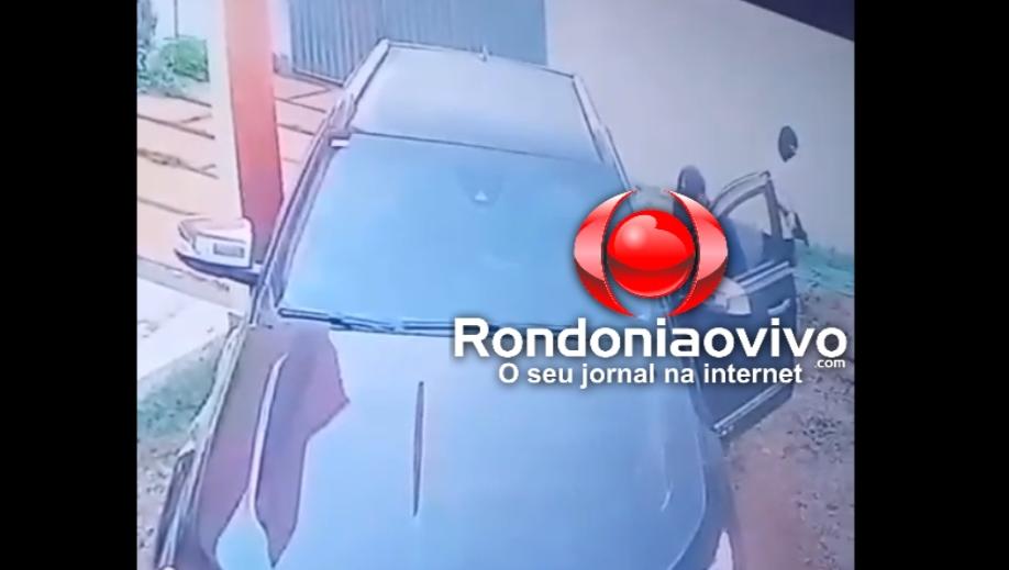 VÍDEO: Empresário é atacado a coronhadas durante roubo em residência