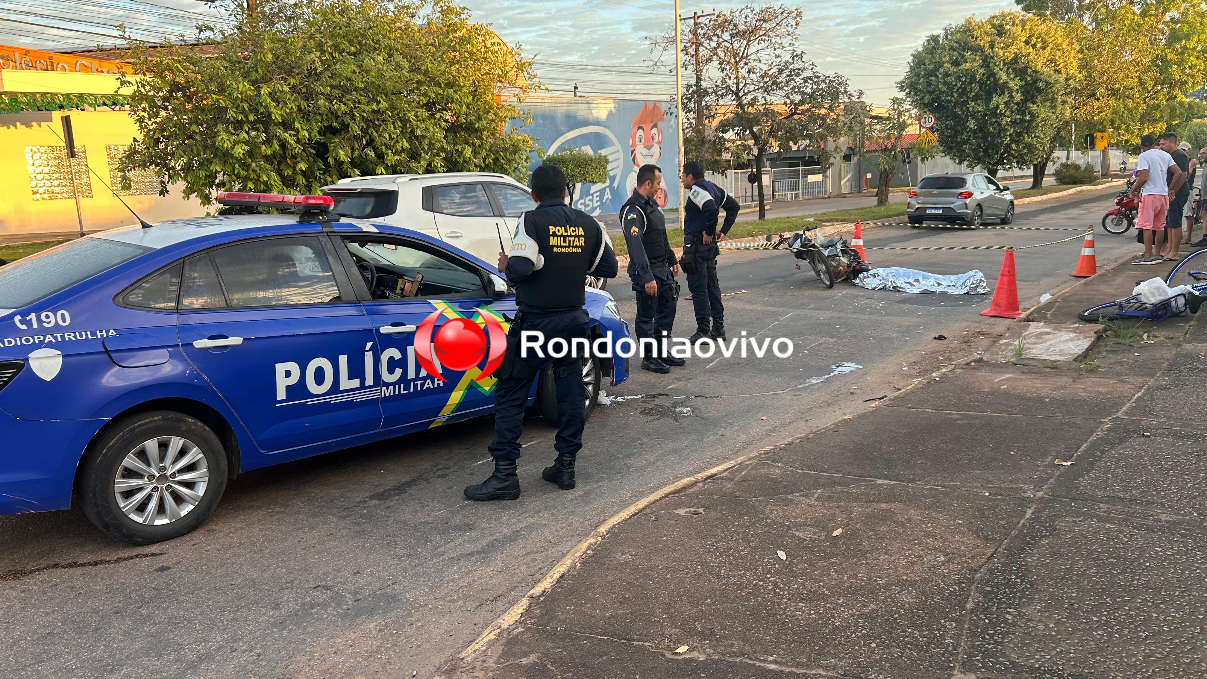 URGENTE: Jovem de 22 morre após acidente na Avenida Campos Sales