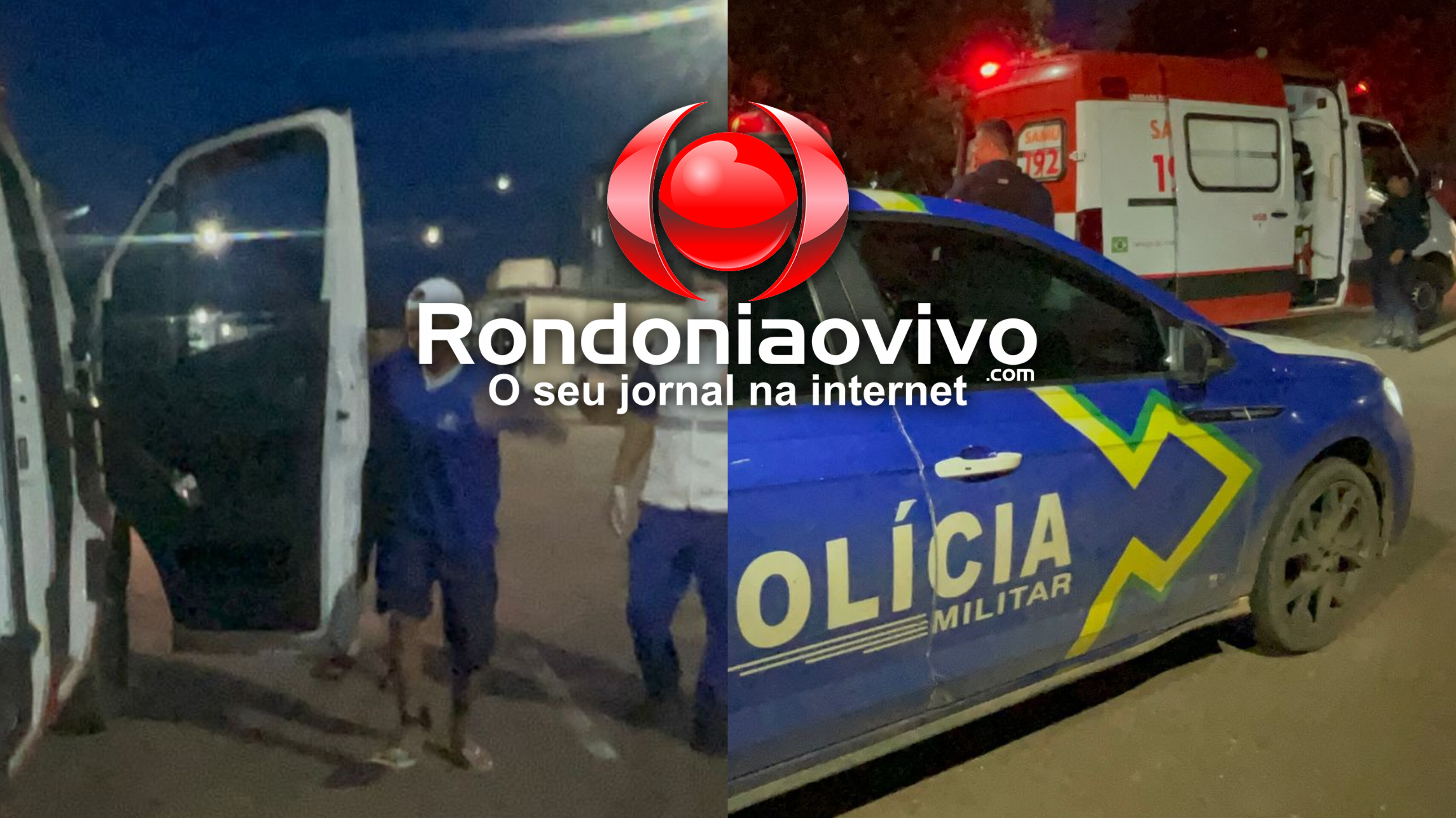 URGENTE: Apenado é ferido pela esposa durante briga no Orgulho do Madeira