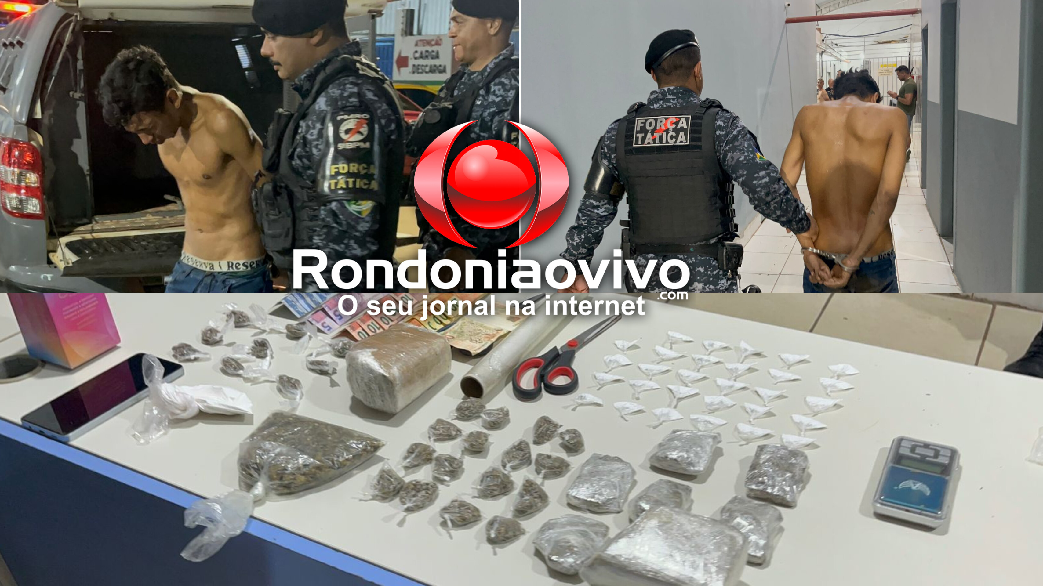 COMBATE AO TRÁFICO: Operação da PM fecha duas bocas de fumo no Orgulho do Madeira