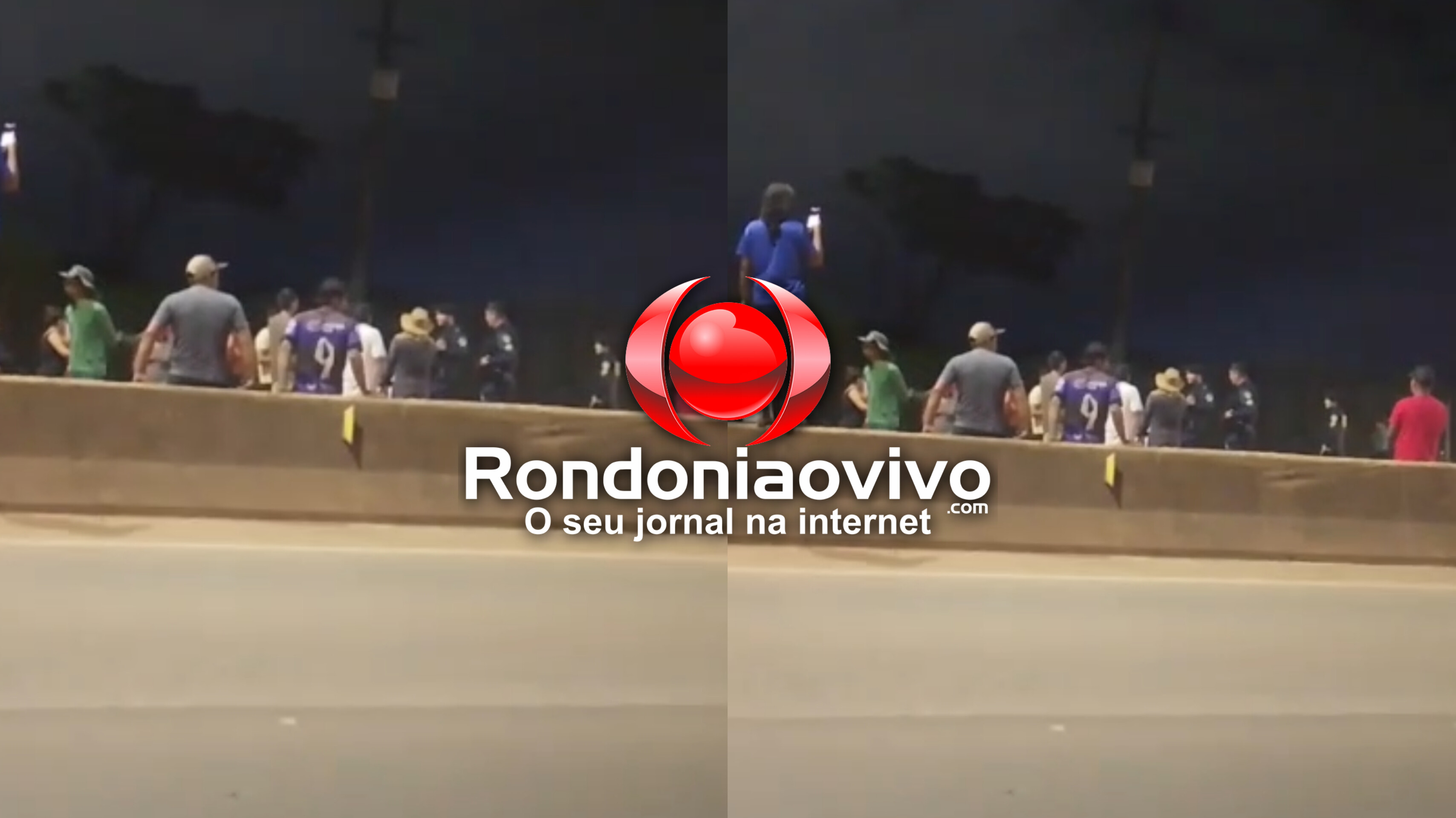 VÍDEO: Moradores fazem protesto e fecham trecho da BR-364