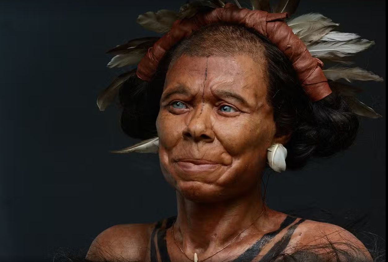 MOS’ANNE: Rosto de mulher que viveu há 10 mil anos é reconstruído