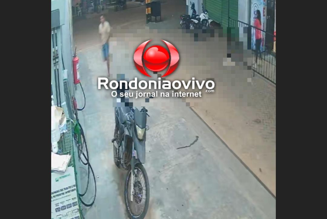 VÍDEO: Criminosos em carro efetuam disparos contra homem na zona Leste