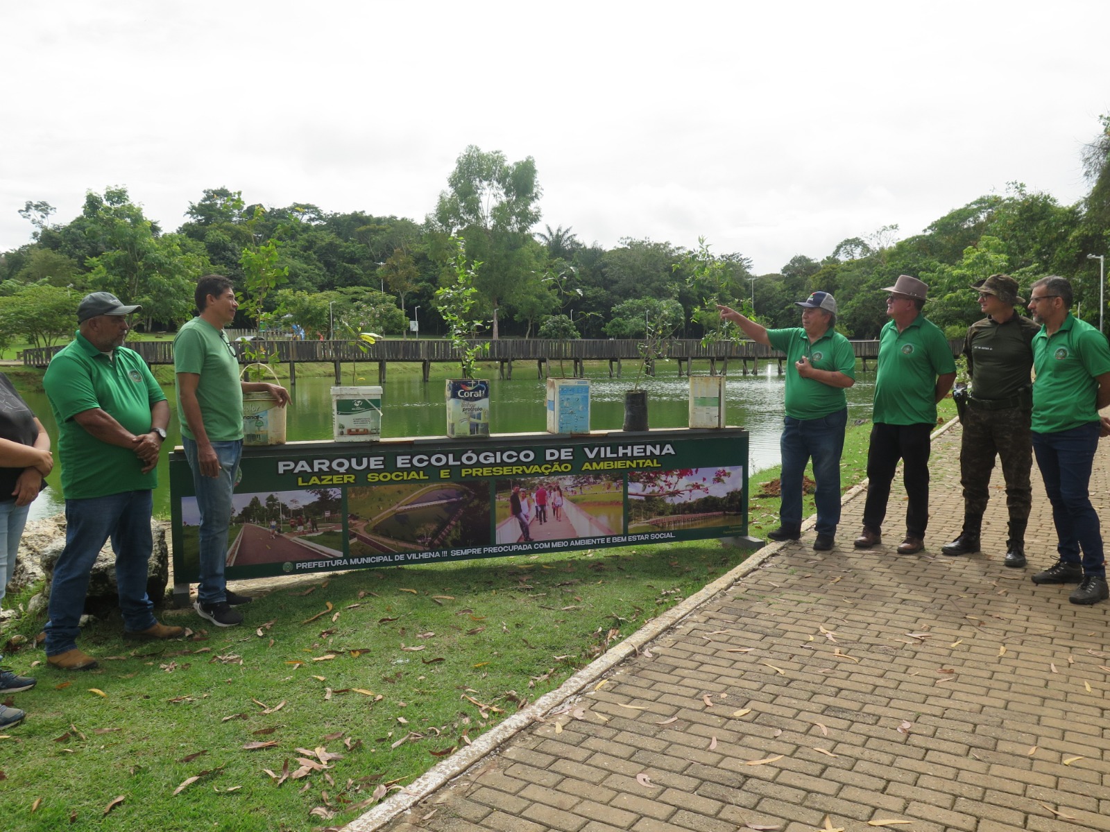 LANÇAMENTO: Parque Ecológico de Vilhena recebe projeto de plantio de árvores frutíferas