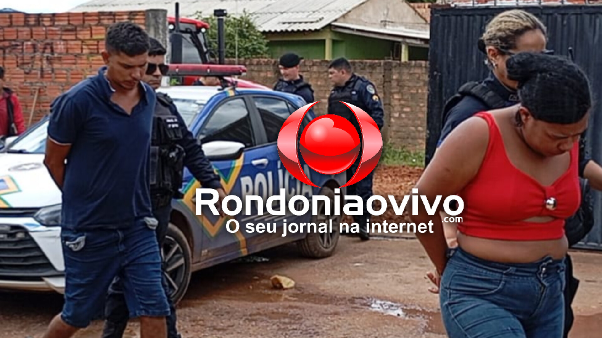 VÍDEO: Equipe do sargento Machado prende vulgo 'Jacaré', esposa e comparsas por tráfico em lava jato